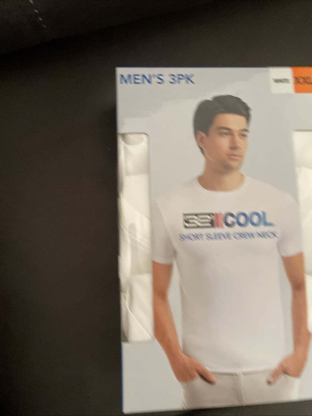 32 Degrees Cool Men's Tee Short Sleeve Crew Neck 3 Pk White XXL